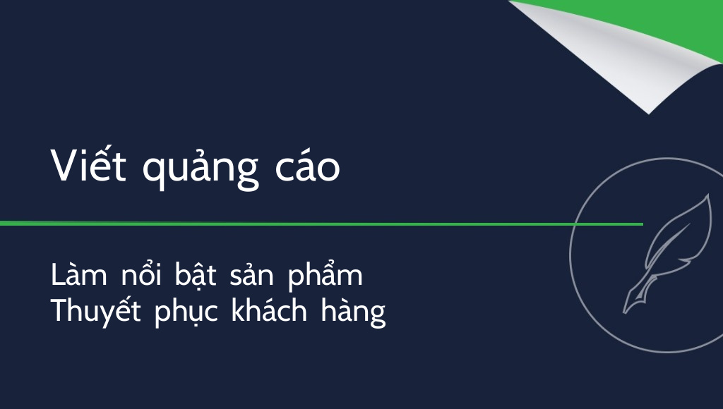 Làm thế nào để viết quảng cáo sản phẩm hiệu quả?